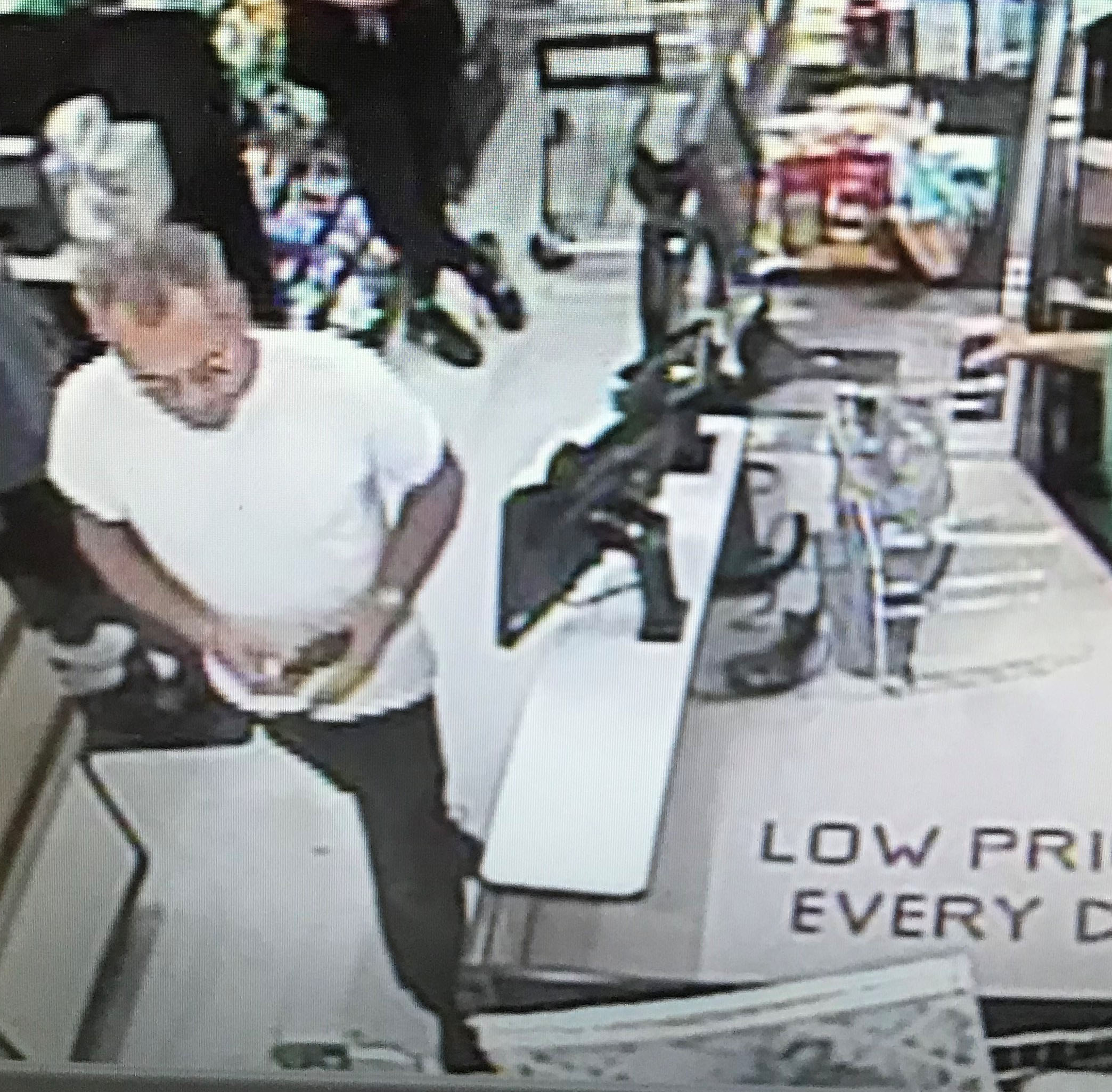 Debit card theft suspect