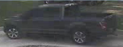 Ice theft Circle K suspect truck